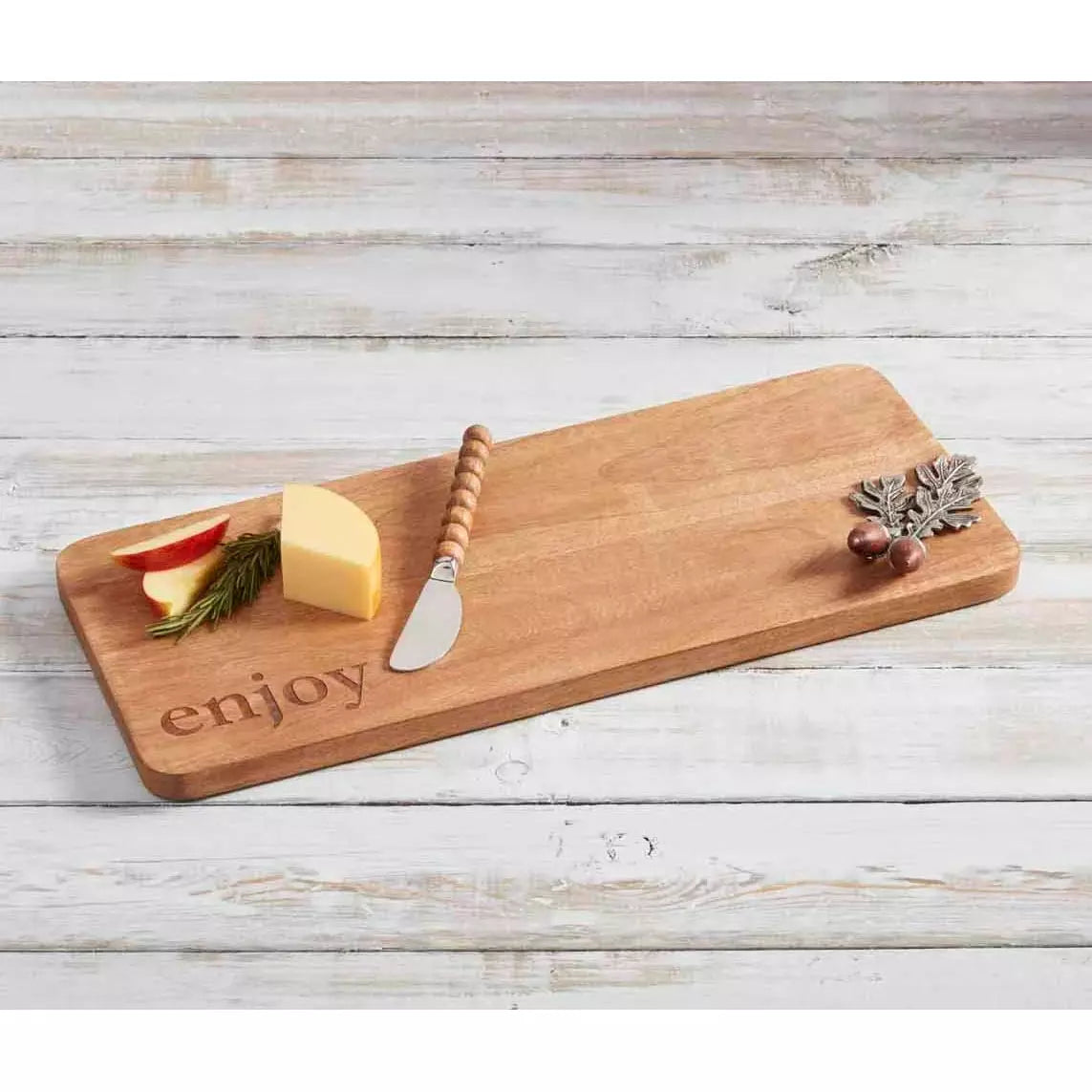 Acorn Serving Board Set - Zinnias Gift Boutique