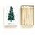 Noble Fir Tree Matchbox DG on White - Zinnias Gift Boutique