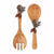 Acorn Salad Servers - Zinnias Gift Boutique