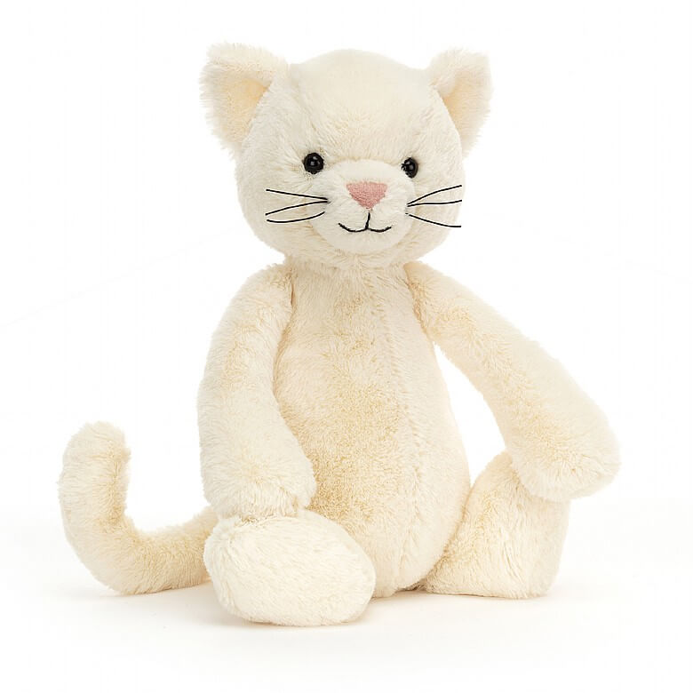 Bashful Cream Kitten Medium - Zinnias Gift Boutique