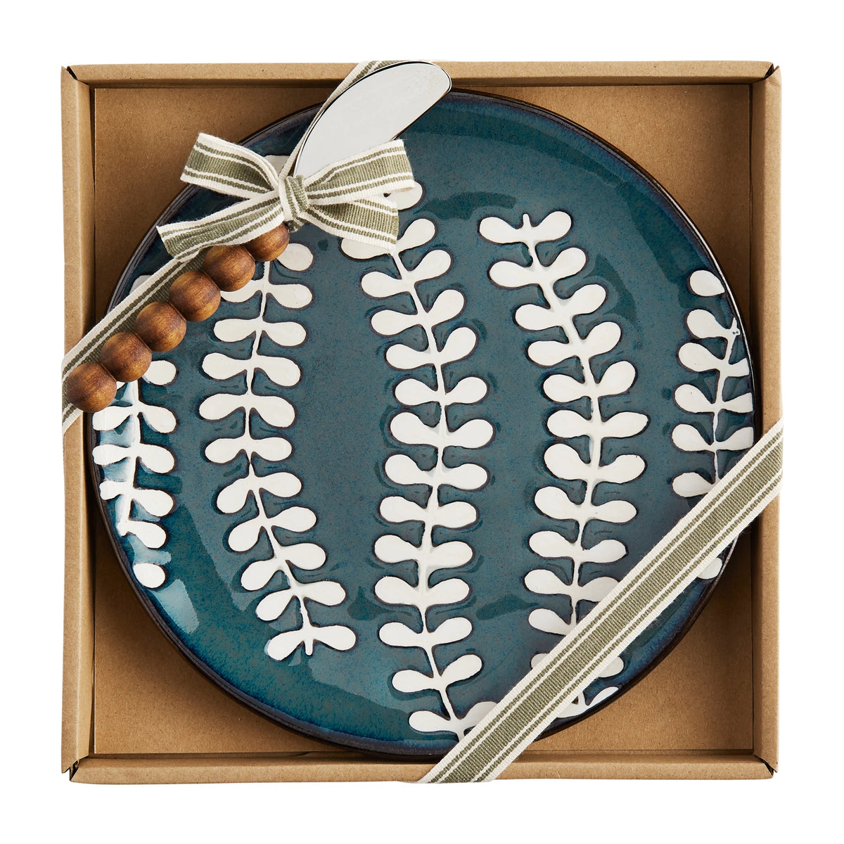 Leaf Cheese Set - Zinnias Gift Boutique