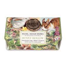 Bunny Hollow Large Bath Soap Bar - Zinnias Gift Boutique