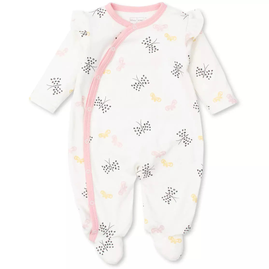 Butterflies Footie - Zinnias Gift Boutique