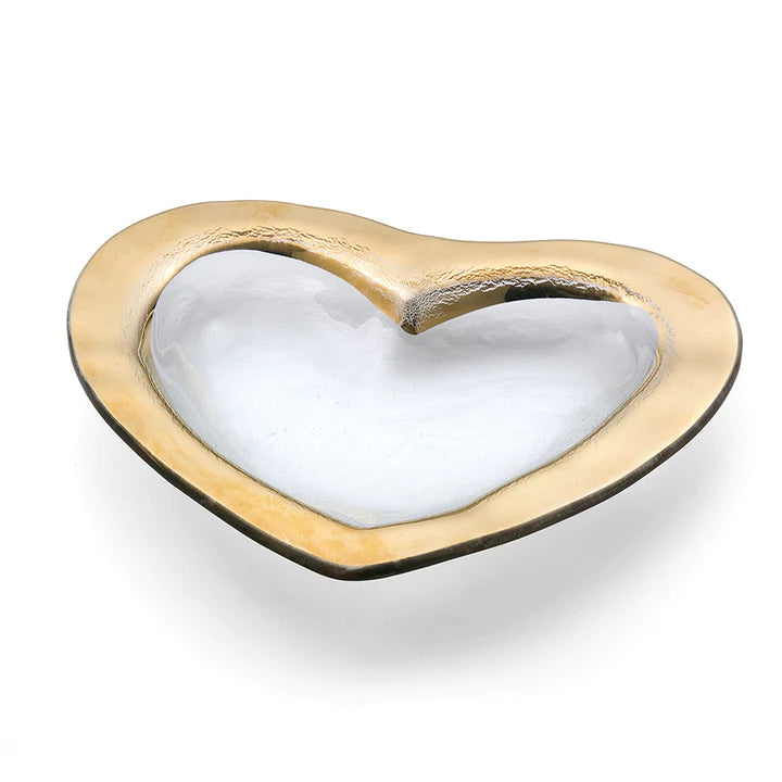 Heart Plate Roman - Zinnias Gift Boutique