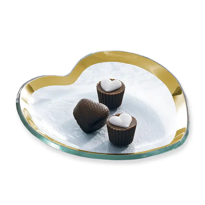 Heart Plate - Zinnias Gift Boutique