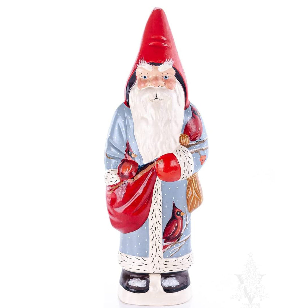 Cardinal Coat Santa - Zinnias Gift Boutique