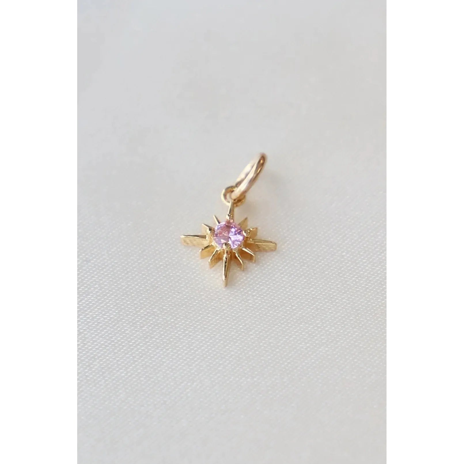 Birthstone Starbust Charm - Zinnias Gift Boutique