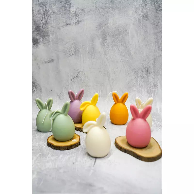 Candle Bunny Soy Wax - Zinnias Gift Boutique