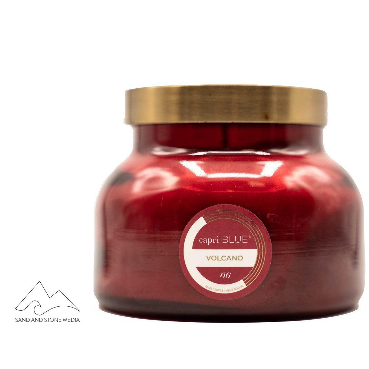 Red Volcano Candle - Zinnias Gift Boutique