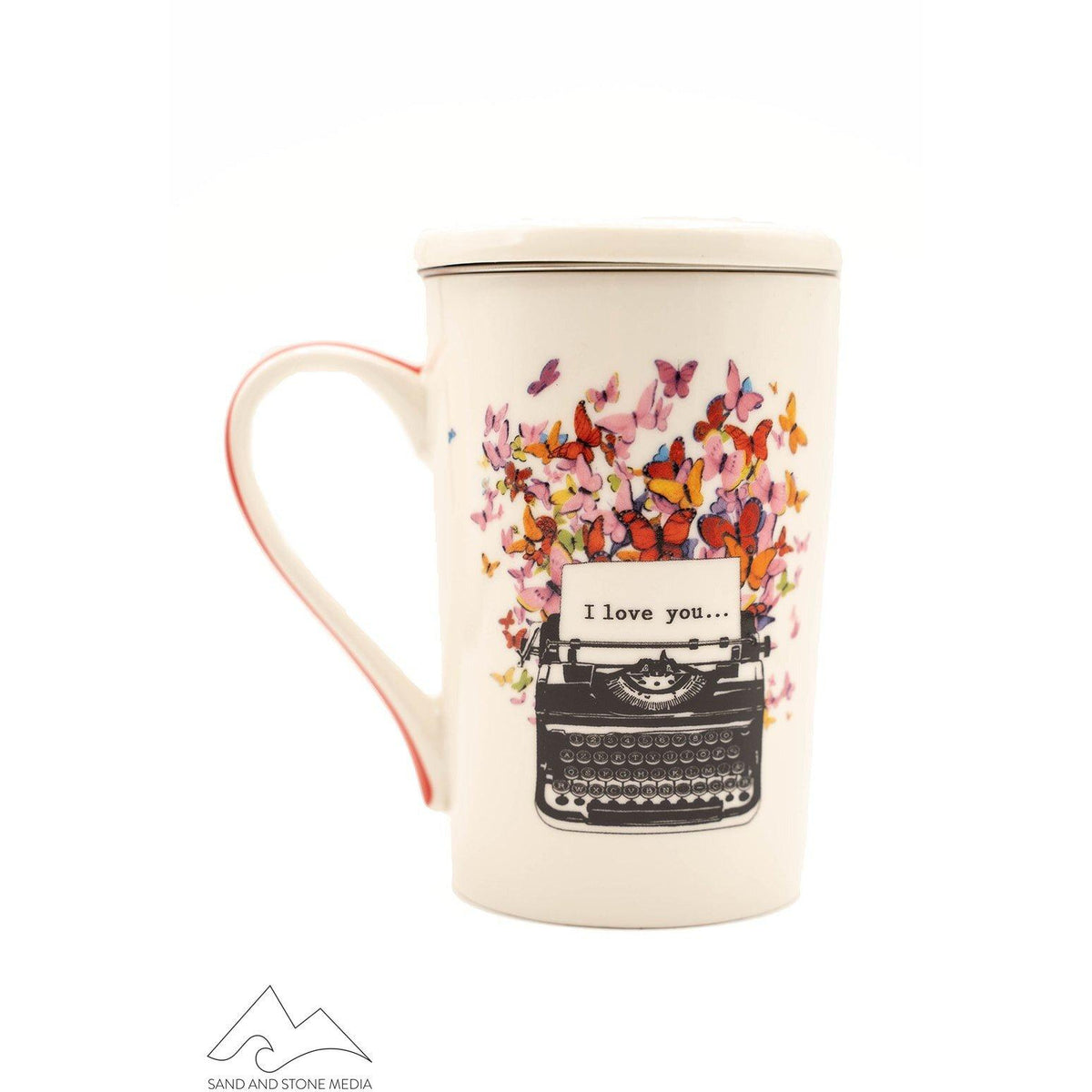 Type Writer Mug - Zinnias Gift Boutique