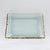 Edgey Square Glass Platter - Zinnias Gift Boutique