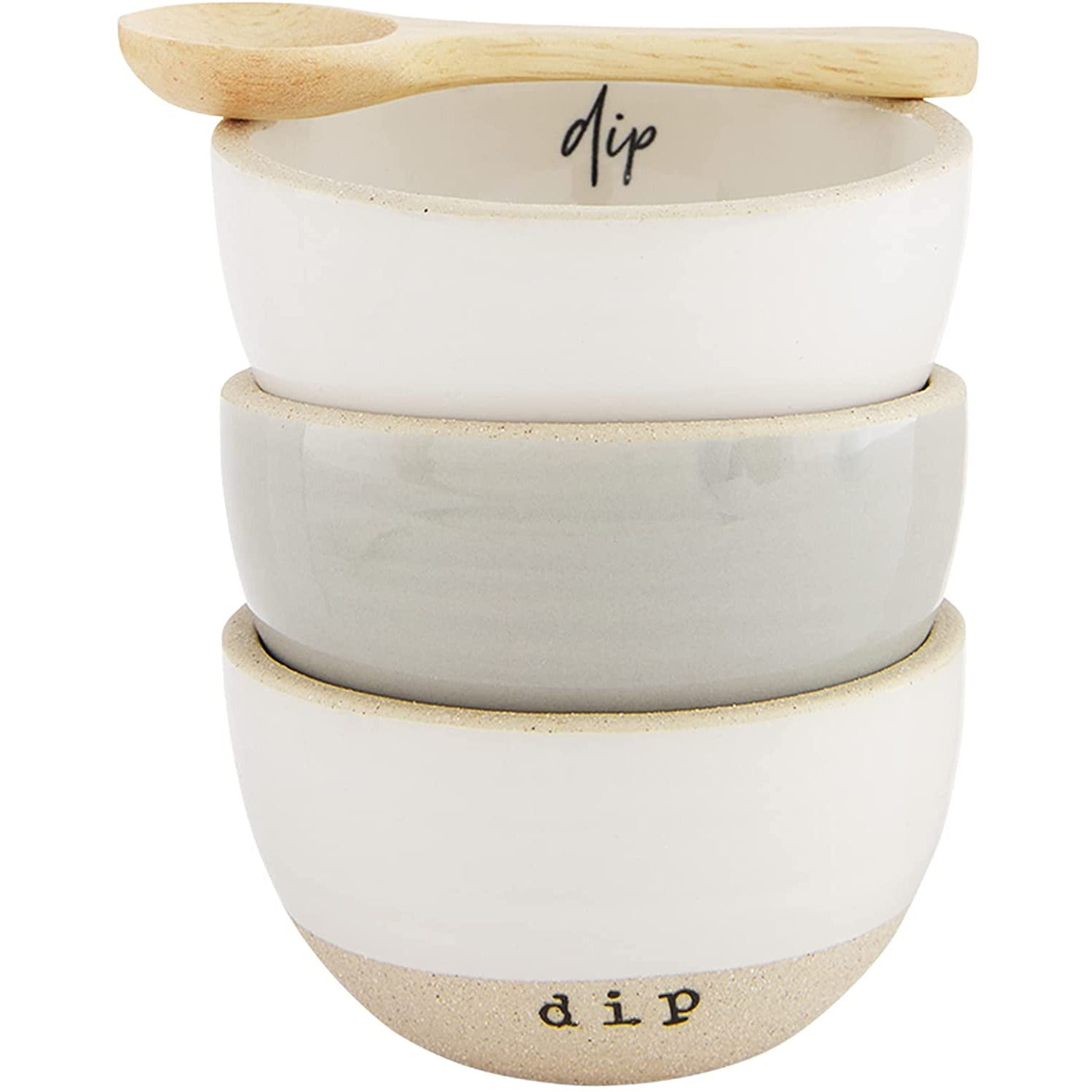 Enjoy Stoneware Ramekin Set - Zinnias Gift Boutique