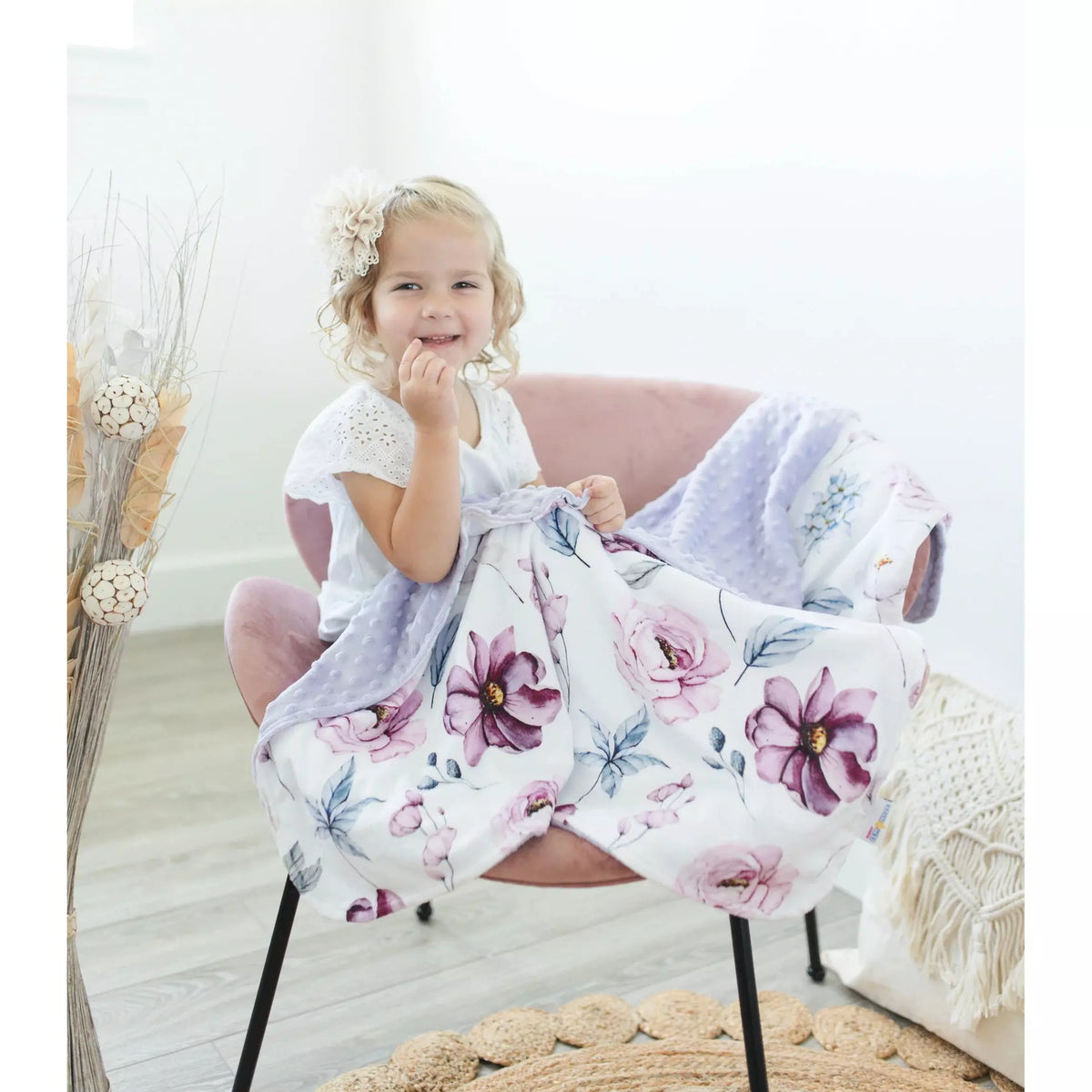 Baby Minky Blanket - Zinnias Gift Boutique