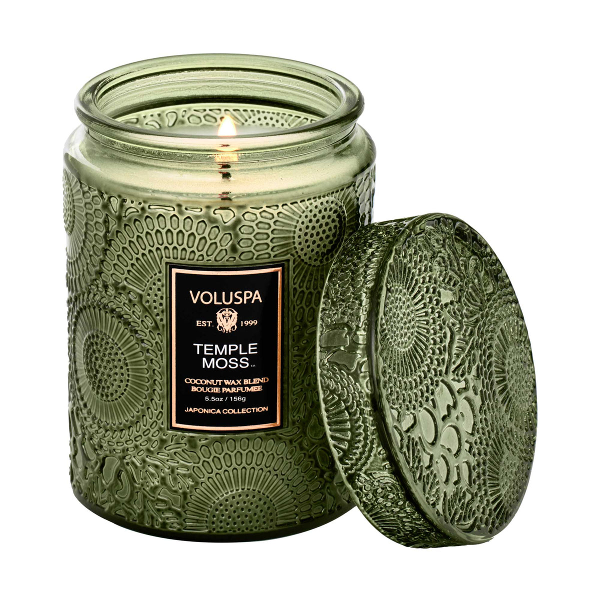 Temple Moss Candle - Zinnias Gift Boutique