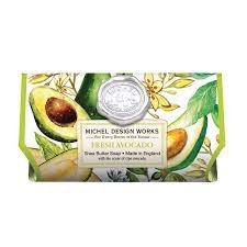 Fresh Avocado Large Bath Soap Bar - Zinnias Gift Boutique