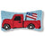 Patriotic Truck Hooked - Zinnias Gift Boutique