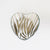 Zebra Heart Bowl - Zinnias Gift Boutique