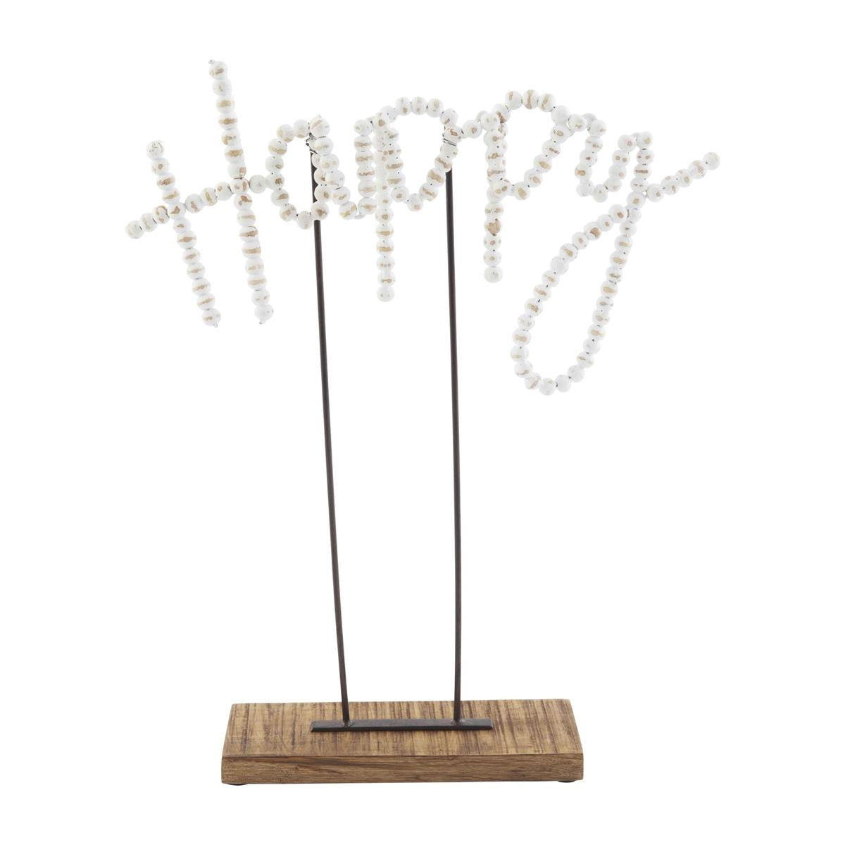 Happy Beaded Happy Sitter - Zinnias Gift Boutique