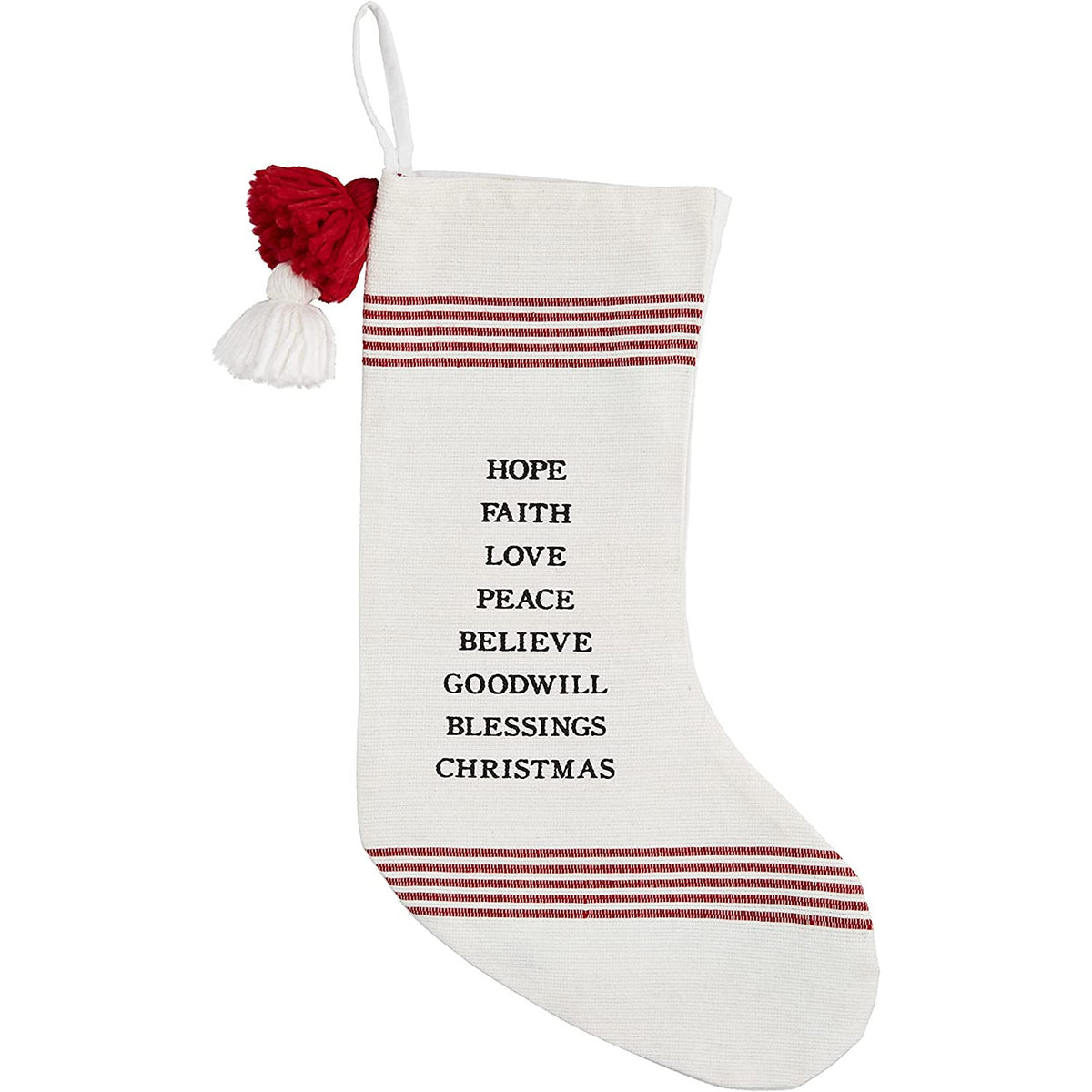 Xmas Saying Stocking - Zinnias Gift Boutique