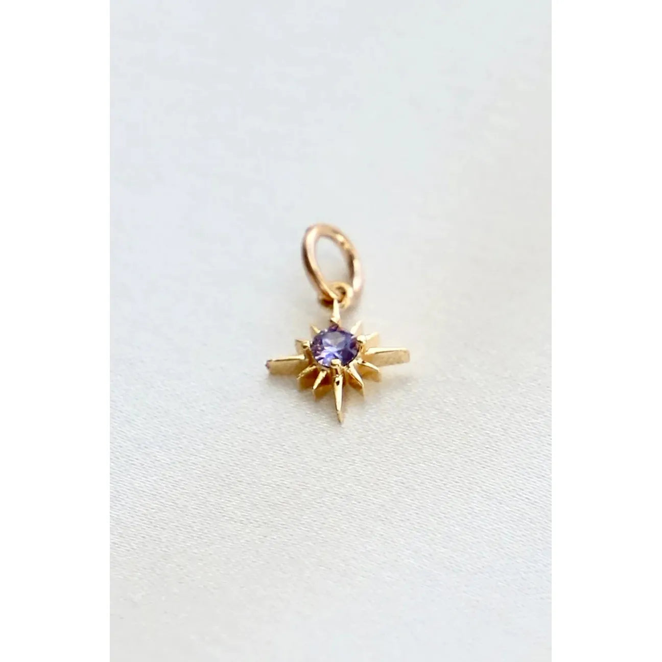 Birthstone Starbust Charm - Zinnias Gift Boutique