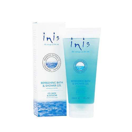 Inis Refreshing Bath &amp; Shower Gel 200ml / 7 fl. oz - Zinnias Gift Boutique