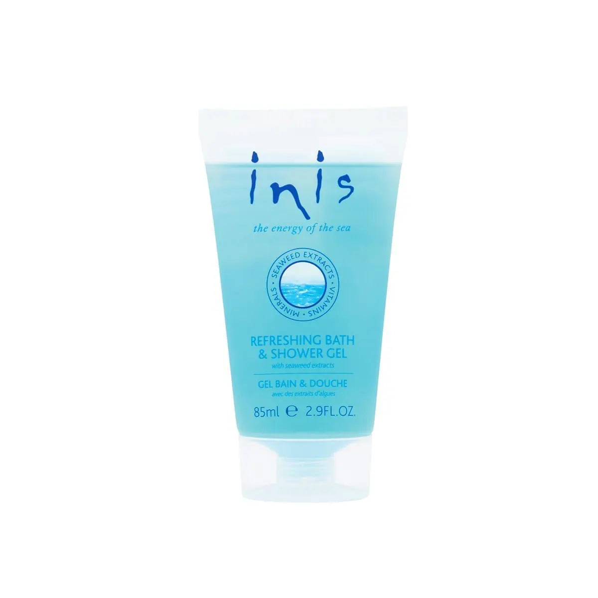 Inis Travel Size Shower Gel 85ml / 2.9 fl. oz. - Zinnias Gift Boutique