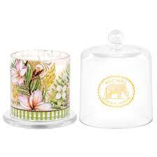 Island Breeze Cloche Candle - Zinnias Gift Boutique