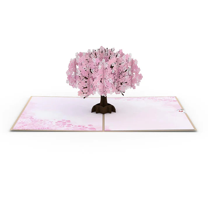 Cherry Blossom Cut Card - Zinnias Gift Boutique