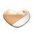 7" Mod Heart Plate Gold - Zinnias Gift Boutique