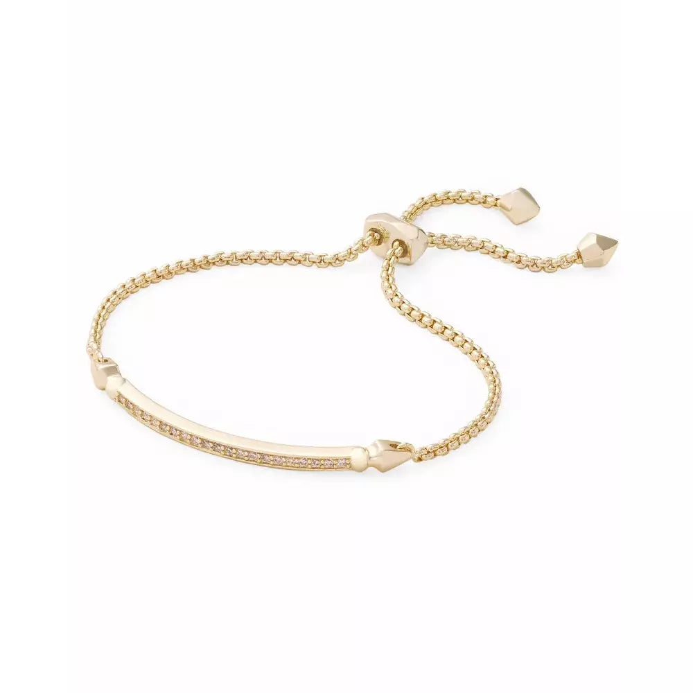 Ott Adjustable Chain Bracelet in Gold - Zinnias Gift Boutique