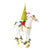 Jingle Bells Horse with Tree Rider Figure - Zinnias Gift Boutique