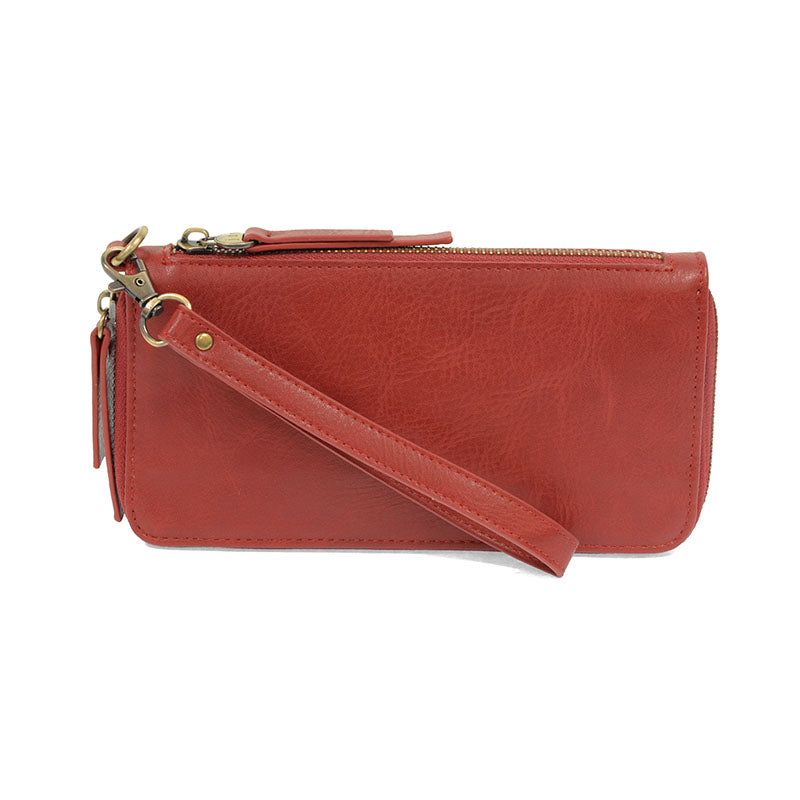 Scarlett Zip Around Wallet Wristlet - Zinnias Gift Boutique