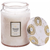Voluspa Large Embossed Glass Candle - Panjore Lychee Poured in California - Zinnias Gift Boutique