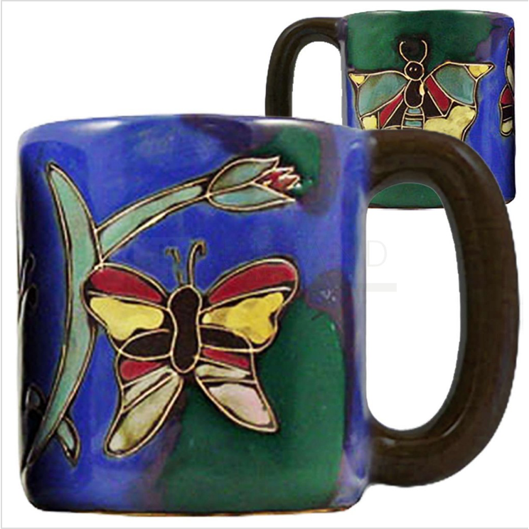 Mara Mug - Butterflies - Zinnias Gift Boutique