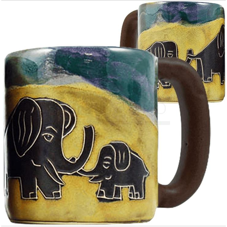 Mara Mug - Elephants - Zinnias Gift Boutique
