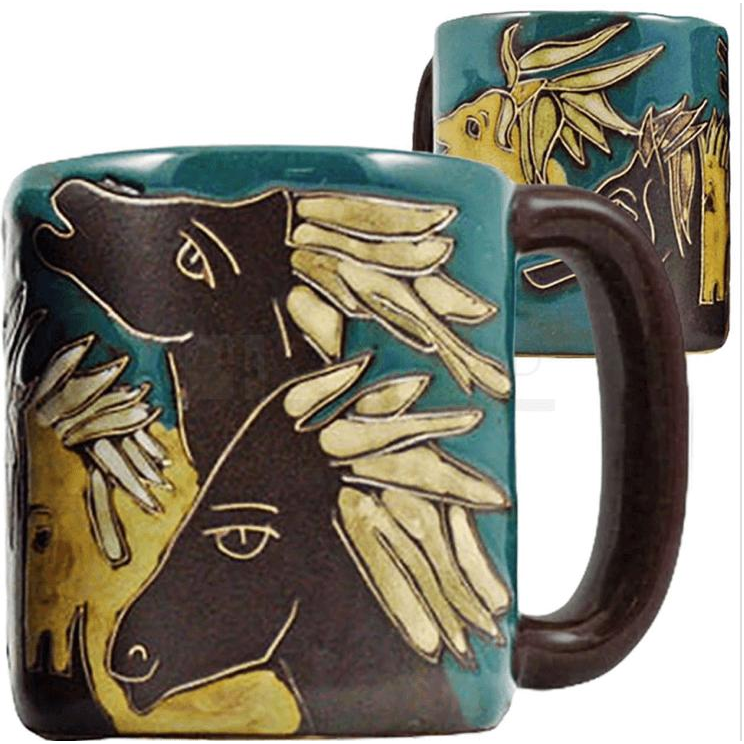 Mara Mugs - Horses - Zinnias Gift Boutique