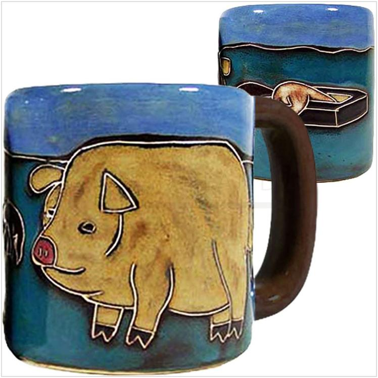 Mara Mugs - Pigs - Zinnias Gift Boutique