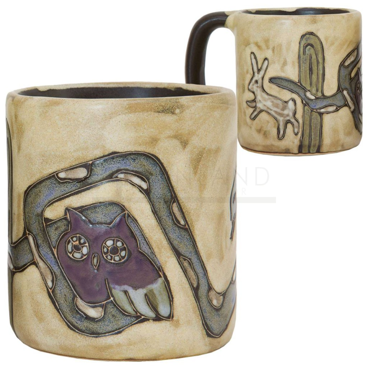 Mara Mugs - Desert Owl-Snake - Zinnias Gift Boutique