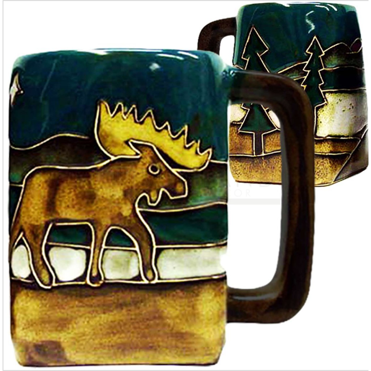 Mara Mugs - Moose - Zinnias Gift Boutique