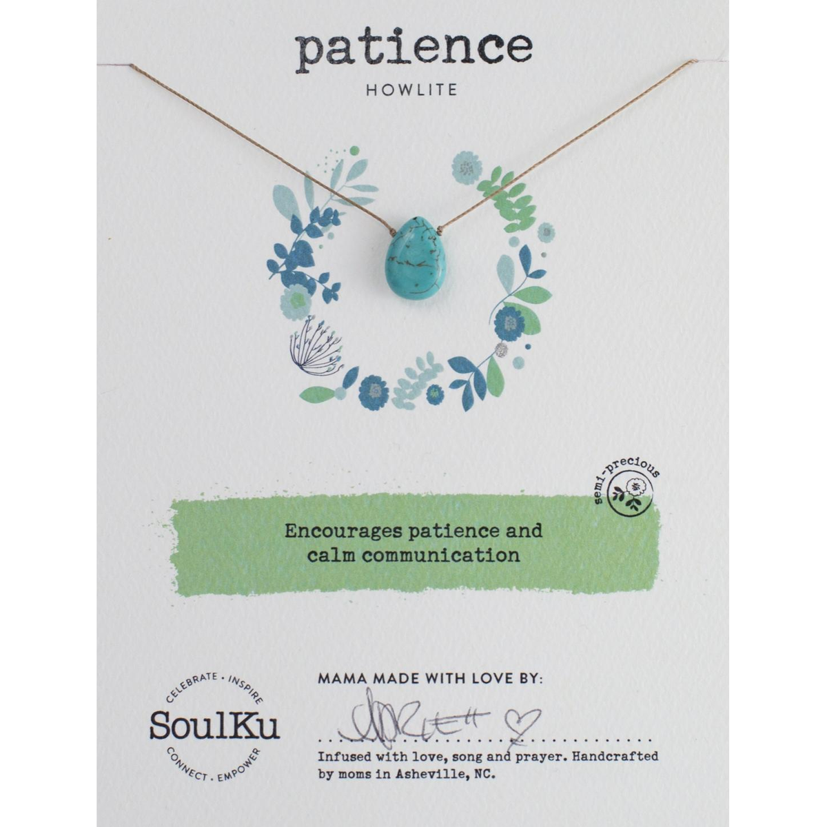 SoulKu - Patience Necklace - Zinnias Gift Boutique