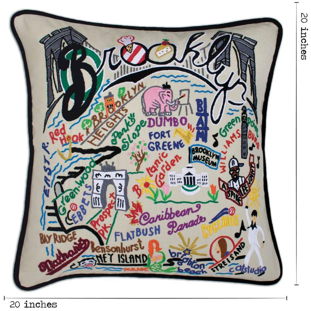 Brooklyn Pillow - Zinnias Gift Boutique