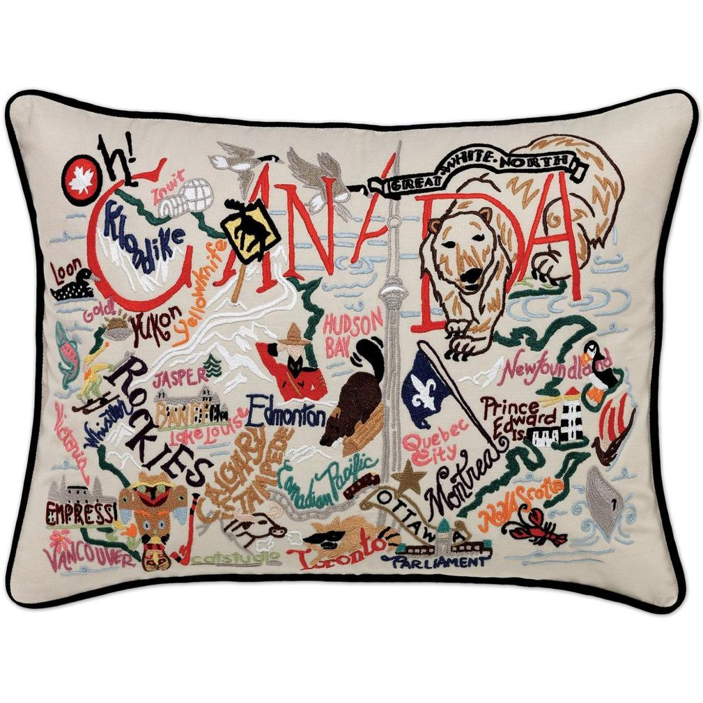 Canada Pillow - Zinnias Gift Boutique