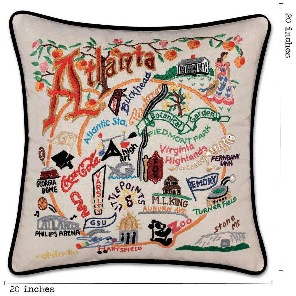 Atlanta Pillow - Zinnias Gift Boutique