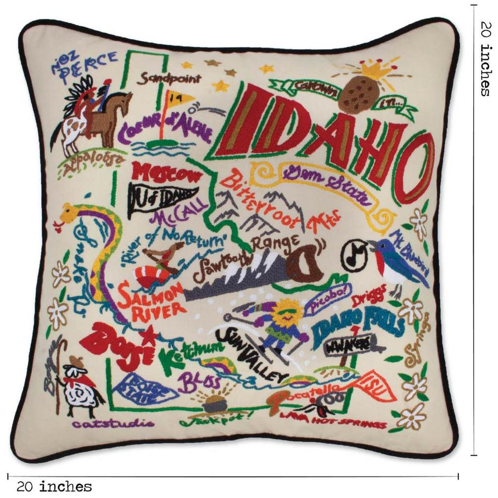 Idaho Pillow - Zinnias Gift Boutique