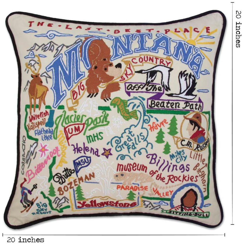 Montana Pillow - Zinnias Gift Boutique