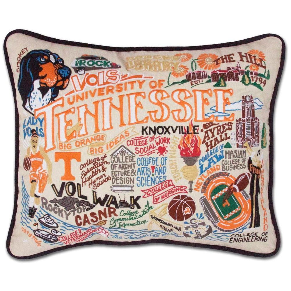 University of Tennessee Pillow - Zinnias Gift Boutique