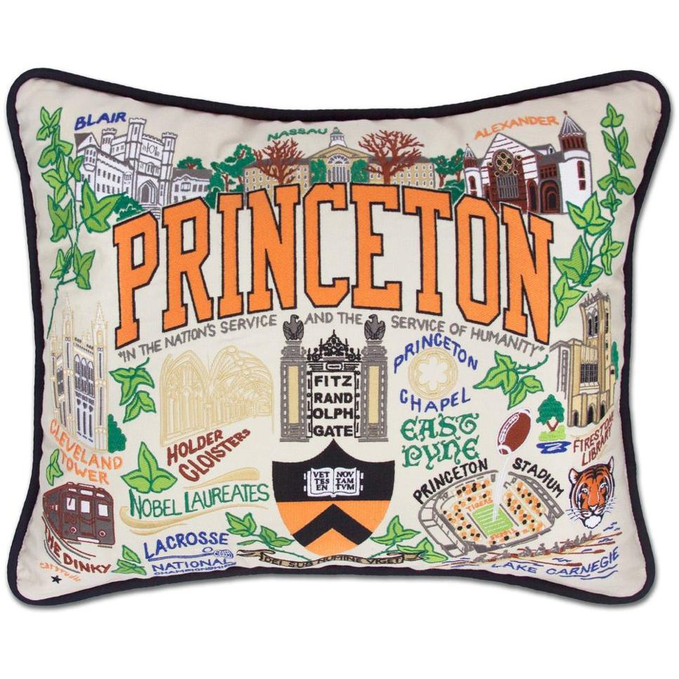 Princeton University Pillow - Zinnias Gift Boutique