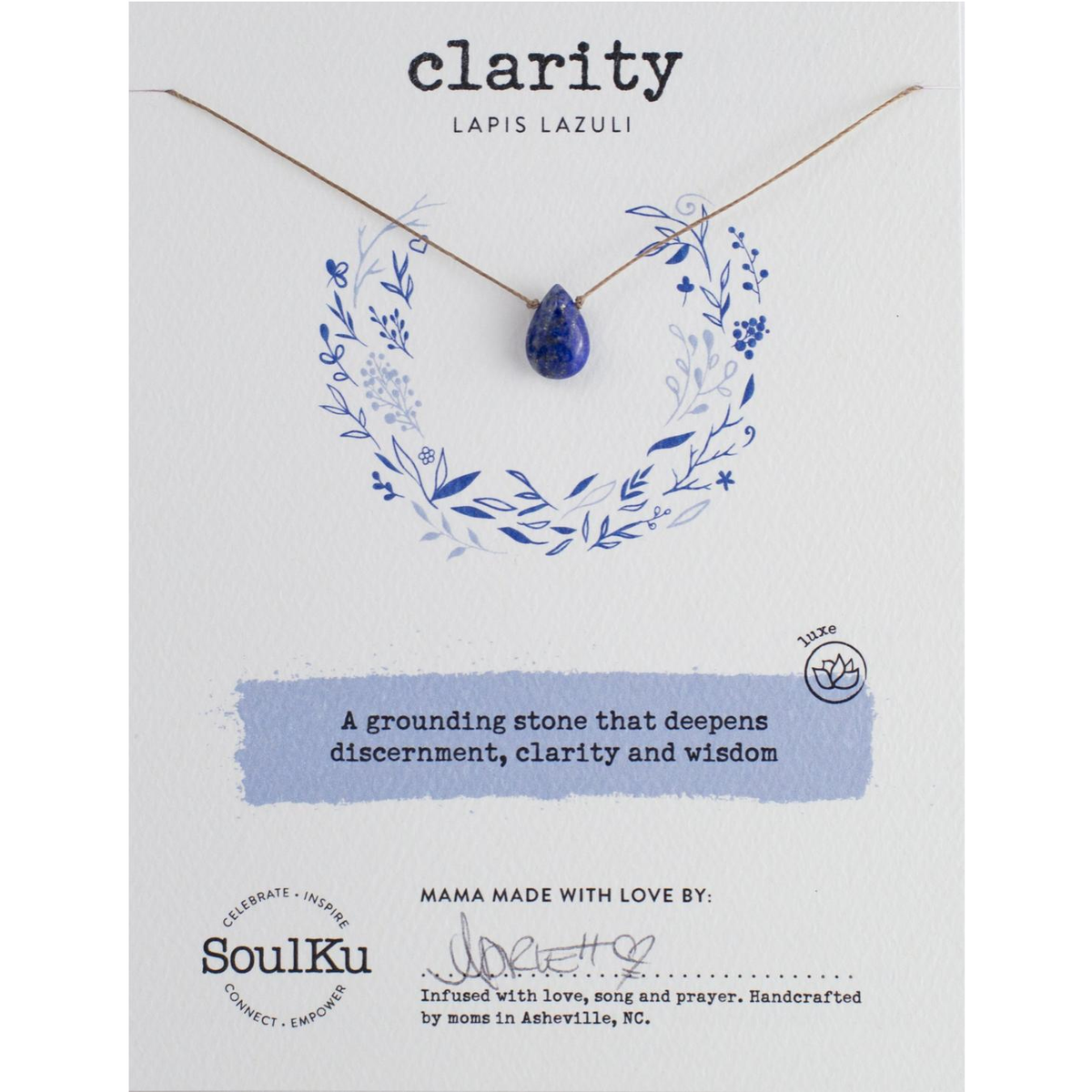 SoulKu - Clarity Necklace - Zinnias Gift Boutique