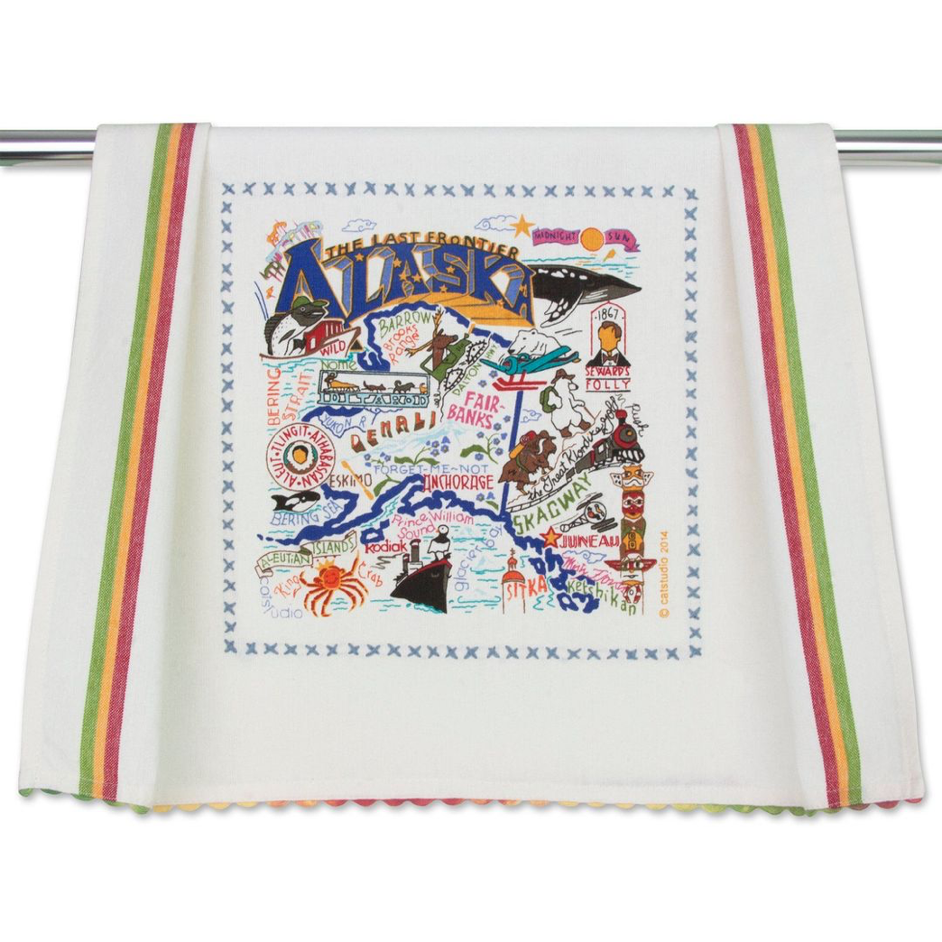 State Dish Towel - Zinnias Gift Boutique