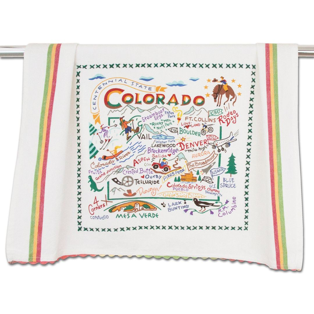 State Dish Towel - Zinnias Gift Boutique